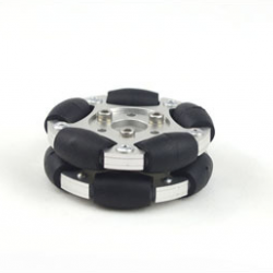 60mm double aluminum robot contest omnidirectional wheel Smart Wheel ROHS