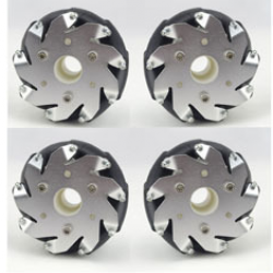 100 mm mecanum wheels (4pcs) ROHS