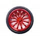 Smart car wheel  65mm rubber tire   DIY model toy robot   Sponge gall ROHS