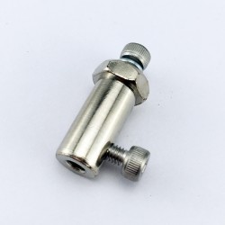 nickel plated brass fittings to fit wheels on 4mm shaft(4pcs) ROHS