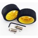 65mm wheels with brass hub acessorios(1pair) ROHS