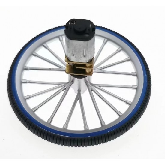 Bicycle robot wheel accessories compatible with Lego TT N20 SG90 66 * 6mm brw066（only wheel 1pcs）