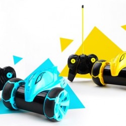 Devil Fish Stunt Toy Car Wireless Deformation Dump Truck Toy Remote Control Flip Car ROHS