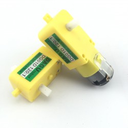 MINI DC GearBox DG01D dual-axis drive gear, robots TT motor (120:1) 1pair ROHS