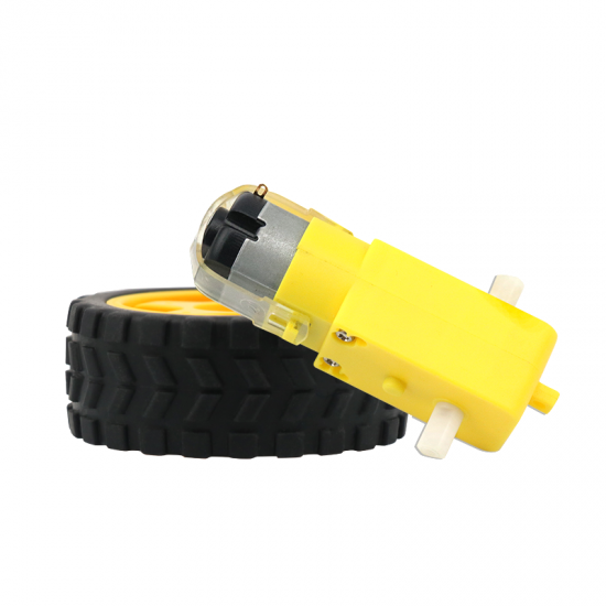 1 Pair 2PCS 65mm Wheel + TT Motor 130 Motor DC 3V-6V DC Gear Motor Robot Smart Car Chassis Accessories 1 Pair 2PCS 65mm Wheel + TT Motor 130 Motor DC 3V-6V DC Gear Motor Robot Smart Car Chassis Accessories