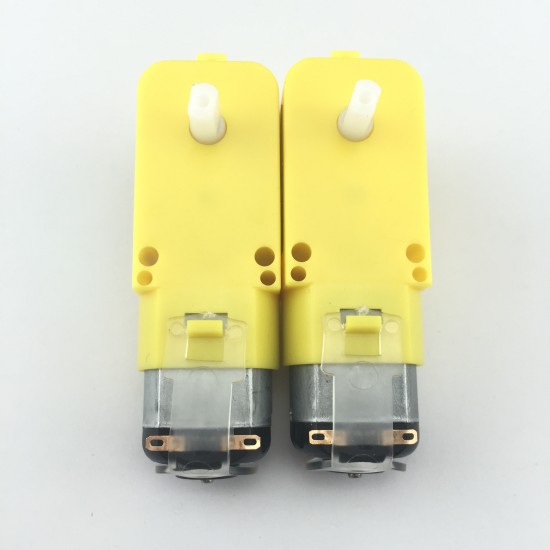 MINI DC GearBox DG01D dual-axis drive gear, robots TT motor (48:1) 1pair ROHS