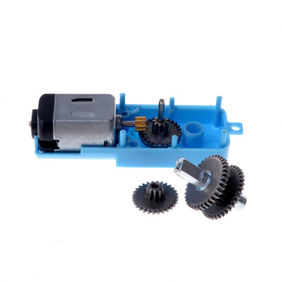 Gear Motor All Metal DC Motor Gearbox DC3-6v 1:90 110rpm for Robot car ROHS