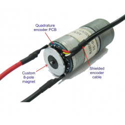 DAGU "Wild Thumper" encoders RS003-Enco with motor 75:1 ROHS