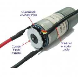 DAGU "Wild Thumper" encoders RS003-Enco with motor 34:1 ROHS