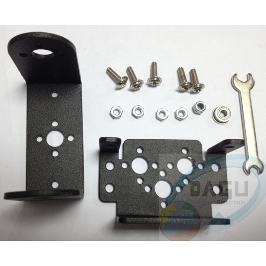 DAGU Steering head bracket two degrees of freedom manipulator robot accessories Servo Bracket Set(short U-shaped) access ROHS