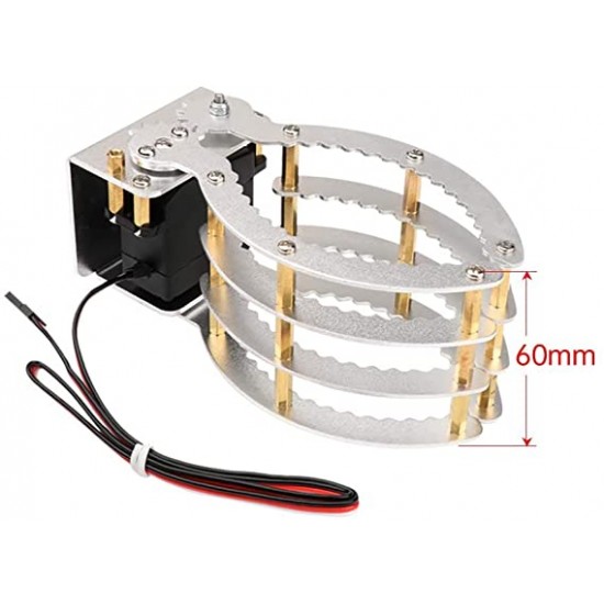 Intelligent robot manipulator arm for large torque with digital steering gear Intelligent robot manipulator arm for large torque with digital steering gear