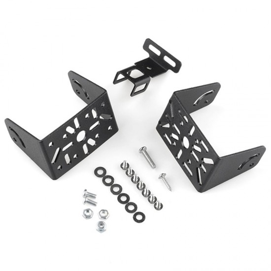 2 DOF Servo Tilt Bracket Kit Short U-shaped 8g 9g Servo Pan Head Bracket Manipulator Robot Accessories arduino ROHS
