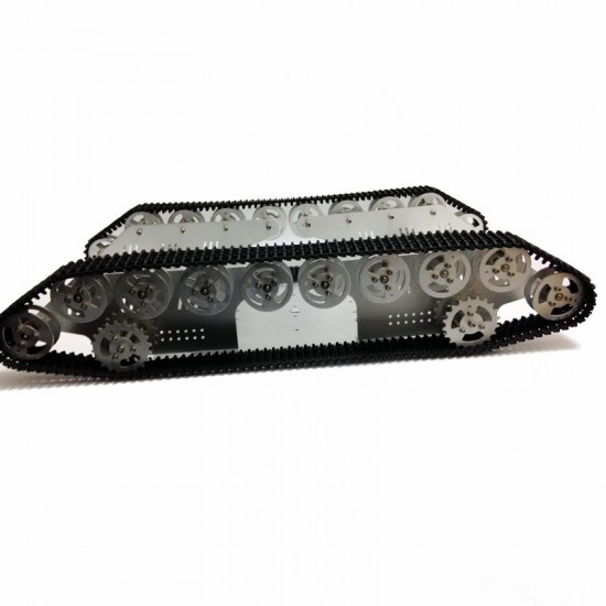 DGCH026 Rudder 4-wheel Metal Tank Tracked Chassis Large Load 4wd Obstacle ROHS DGCH026 Rudder 4-wheel Metal Tank Tracked Chassis Large Load 4wd Obstacle ROHS