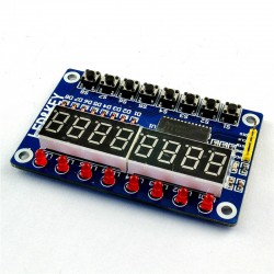 Key digital LED display module 8-bit digital LED button compatible with Ardiuno/51 ROHS
