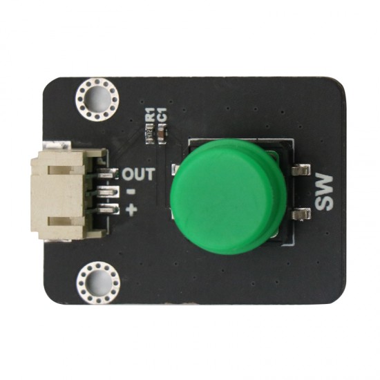 3 Pin Button Key Switch Module (Green) 3 Pin Button Key Switch Module (Green)