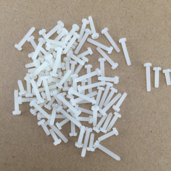 Nylon screws.M2 mixed bag（100pcs/bag） ROHS