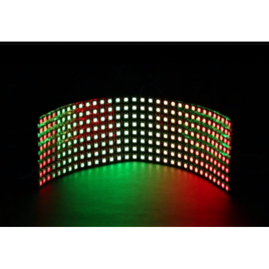 Flexible 8x32 RGB LED Matrix