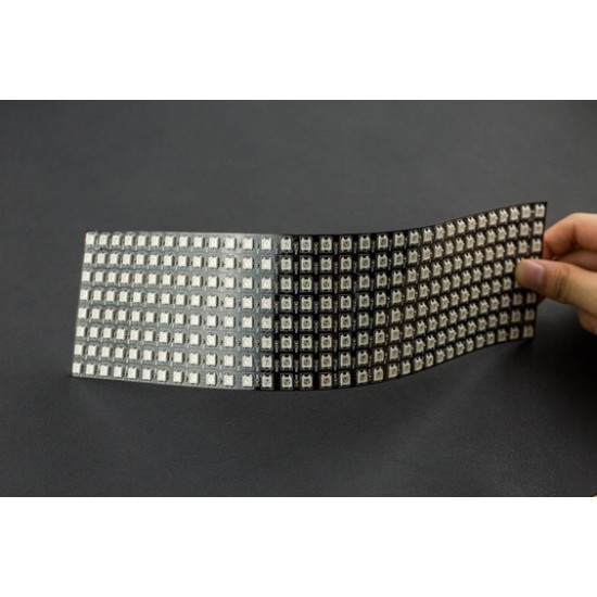Flexible 8x32 RGB LED Matrix