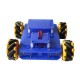 Dagu New Double Chassis Mecanum Wheel Robot Car Chassis Kit