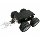 wild thumper 4WD chassis with 2DOF gipper and 2 encoders(CE cerificate) ROHS