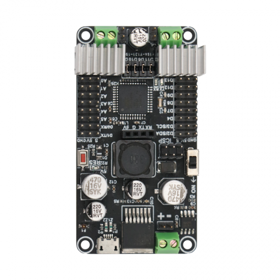 Mini leonardo board with motor driver