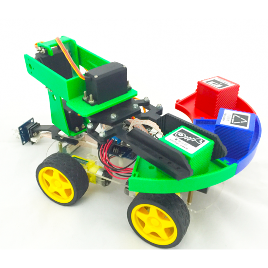 Garbage classification intelligent robot （Include size 3M x3M Map） ROHS