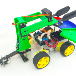 Garbage classification intelligent robot-Standard （Include size 3M x3M Map） ROHS