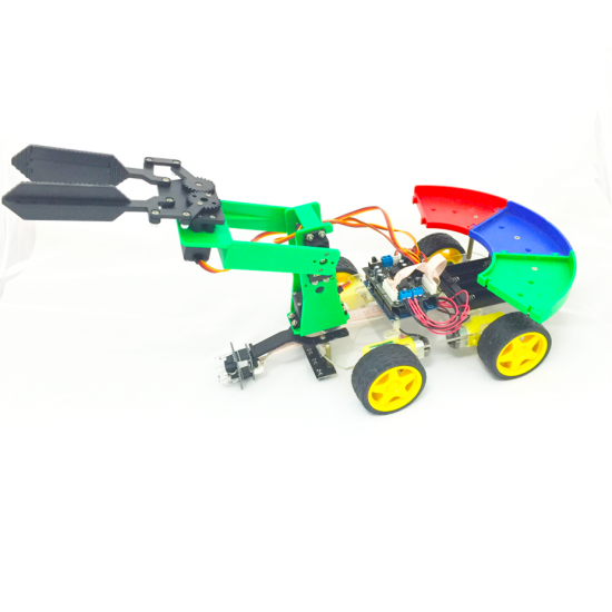 Garbage classification intelligent robot （Include size 3M x3M Map） ROHS
