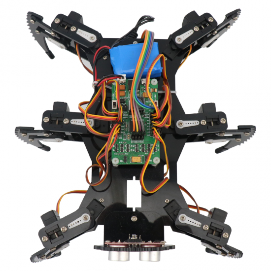Six leg spider robot (without battery and PS2 controller)