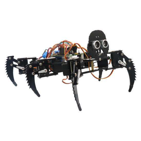 Six leg spider robot (without battery and PS2 controller) Six leg spider robot (without battery and PS2 controller)