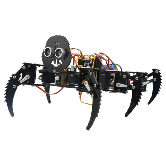 Six leg spider robot (without battery and PS2 controller) Six leg spider robot (without battery and PS2 controller)
