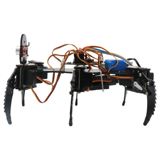 Six leg spider robot (without battery and PS2 controller) Six leg spider robot (without battery and PS2 controller)