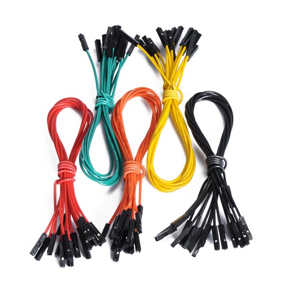 Wires,20cm.female-female,1P(1 pack) ROHS