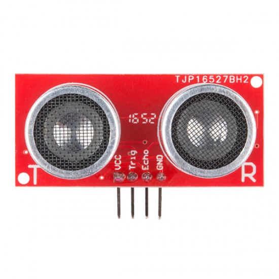 Distance Checking Ultrasonic Sensor (Red color) for Arduino ROHS