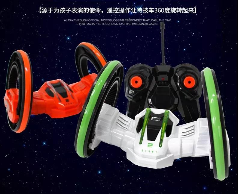 Remote control stunt car—From the mission of performing for children