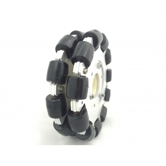 5 INCH 127MM DOUBLE ALUMINIUM OMNI WHEEL ROHS