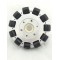 5 INCH 127MM DOUBLE ALUMINIUM OMNI WHEEL ROHS