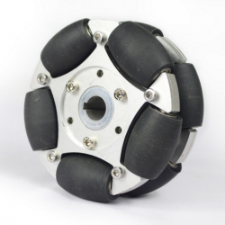 127mm high load aluminum alloy omnidirectional wheel (with keyway) ROHS