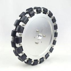 8 inch 203mm double aluminum omnidirectional wheel bearing ROHS