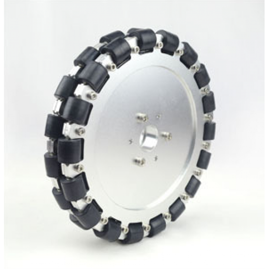 8 inch 203mm double aluminum omnidirectional wheel bearing ROHS