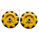 4PCS 48mm Mecanum Omni Wheel for Lego
