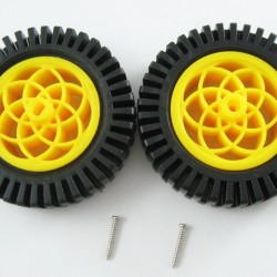 80mm Wheel 1 pair （match with all DG01D and DG02S serial) ROHS