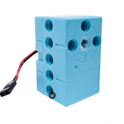 360 ° continuous rotation dual output shaft 2KG DC motor (slow speed) DuPont female interface