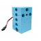 360 ° continuous rotation dual output shaft 2KG DC motor (slow speed) DuPont female interface