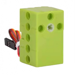 360 ° Continuous Rotation Dual Output Shaft 2KG Servo (Fast) DuPont Female Head Interface