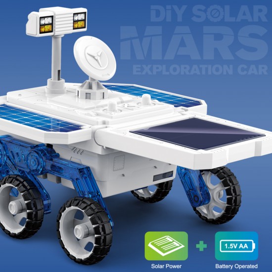 DIY Solar Mars Exploration Car