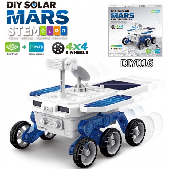 DIY Solar Mars Exploration Car