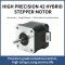 High Precision 42mm NAME 17 HYBRID Stepper Motor  
