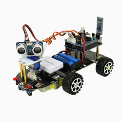 Arduino Intelligent Car Robot Kit UNOR3 Tracking and Obstacle Avoidance Robot Development Board Kit DIY