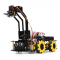 Compatible with Arduino remote control, Mecanum wheel, ultrasonic obstacle avoidance and tracking robotic arm, robot car kit